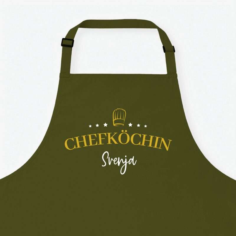 Bild von   kochschuerze chefkoechin sternjpg | Individuelle 🎁 persönliche 🎁 personalisierte Geschenke bedruckt ▪ bestickt ▪ graviert