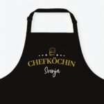 Bild von   kochschuerze chefkoechin sternjpg | Individuelle 🎁 persönliche 🎁 personalisierte Geschenke bedruckt ▪ bestickt ▪ graviert