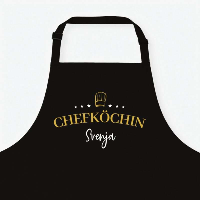 Bild von   kochschuerze chefkoechin sternjpg | Individuelle 🎁 persönliche 🎁 personalisierte Geschenke bedruckt ▪ bestickt ▪ graviert