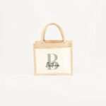 Bild von   jutetasche name initial groejpg | Individuelle 🎁 persönliche 🎁 personalisierte Geschenke bedruckt ▪ bestickt ▪ graviert
