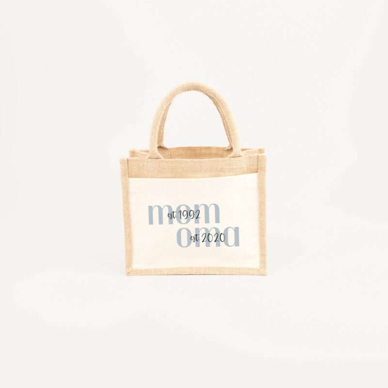 Bild von   jutetasche mom oma groesse sjpg | Individuelle 🎁 persönliche 🎁 personalisierte Geschenke bedruckt ▪ bestickt ▪ graviert