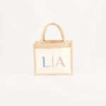 Bild von   jutetasche  initialen groessejpg | Individuelle 🎁 persönliche 🎁 personalisierte Geschenke bedruckt ▪ bestickt ▪ graviert