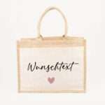 Bild von   jutetasche wunschtext groessejpg | Individuelle 🎁 persönliche 🎁 personalisierte Geschenke bedruckt ▪ bestickt ▪ graviert