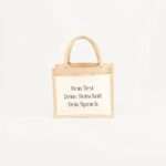 Bild von   jutetasche eigener spruch groejpg | Individuelle 🎁 persönliche 🎁 personalisierte Geschenke bedruckt ▪ bestickt ▪ graviert