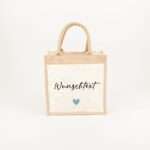 Bild von   jutetasche wunschtext groessejpg | Individuelle 🎁 persönliche 🎁 personalisierte Geschenke bedruckt ▪ bestickt ▪ graviert
