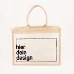 Bild von   jutetasche dein design groessejpg | Individuelle 🎁 persönliche 🎁 personalisierte Geschenke bedruckt ▪ bestickt ▪ graviert
