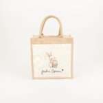 Bild von   jutetasche frohe ostern groessjpg | Individuelle 🎁 persönliche 🎁 personalisierte Geschenke bedruckt ▪ bestickt ▪ graviert