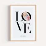 Bild von   geldgeschenk poster love xjpg | Individuelle 🎁 persönliche 🎁 personalisierte Geschenke bedruckt ▪ bestickt ▪ graviert