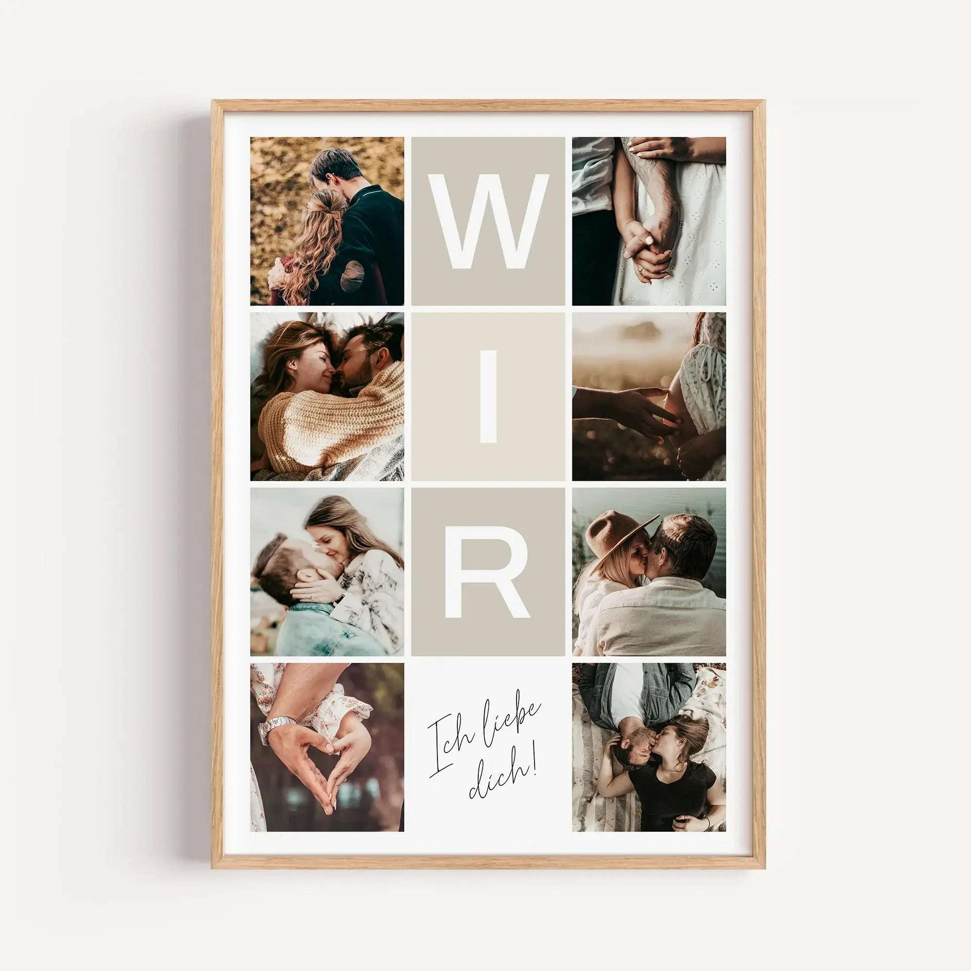 Wir Fotocollage 50x70cm