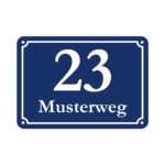 Bild von   hausnummernschilderjpg | Individuelle 🎁 persönliche 🎁 personalisierte Geschenke bedruckt ▪ bestickt ▪ graviert