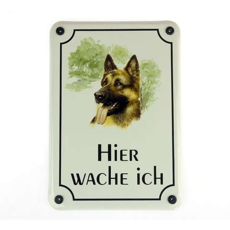Bild von   hundeschild tuerschild aus ejpg | Individuelle 🎁 persönliche 🎁 personalisierte Geschenke bedruckt ▪ bestickt ▪ graviert