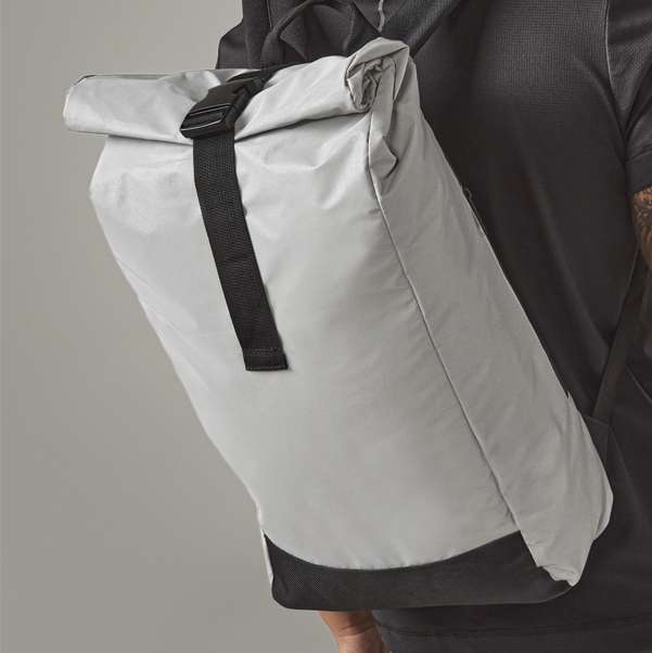 Reflektierender Rolltop Rucksack