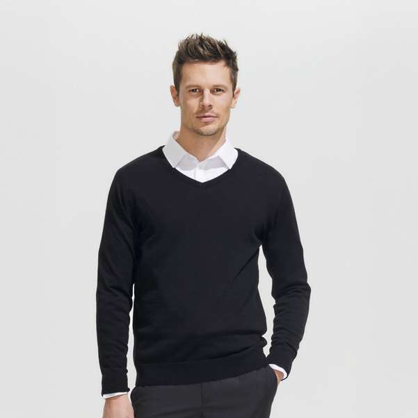 Bild von   v neck sweatshirtjpg | Individuelle 🎁 persönliche 🎁 personalisierte Geschenke bedruckt ▪ bestickt ▪ graviert