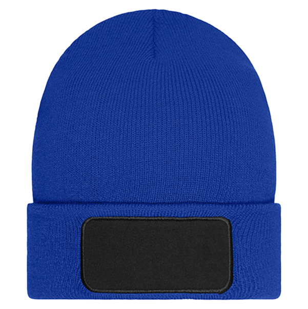 Mütze mit Patch