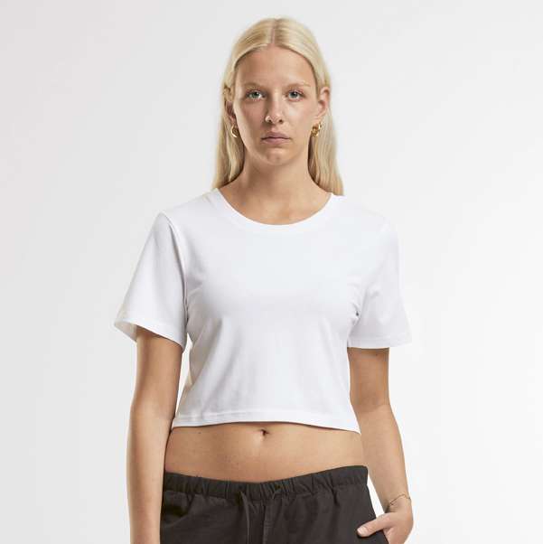 Bauchfreies T-Shirt Tee