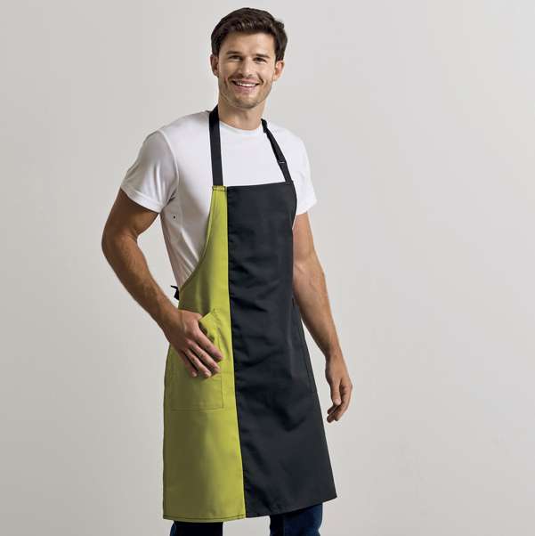 Latzschürze Contrast Bib Apron