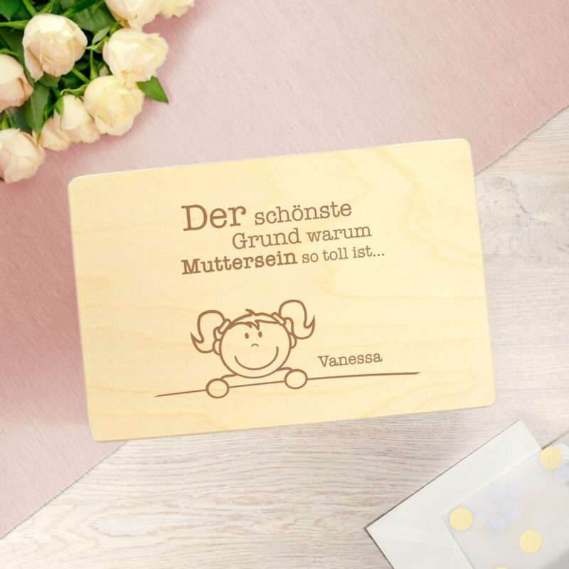 Bild von   personalisierte erinnerungsboxjpg | Individuelle 🎁 persönliche 🎁 personalisierte Geschenke bedruckt ▪ bestickt ▪ graviert