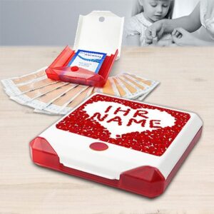 Pflasterbox mit Namen