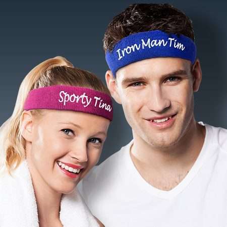 Bild von   stirnband mit namenjpg | Individuelle 🎁 persönliche 🎁 personalisierte Geschenke bedruckt ▪ bestickt ▪ graviert