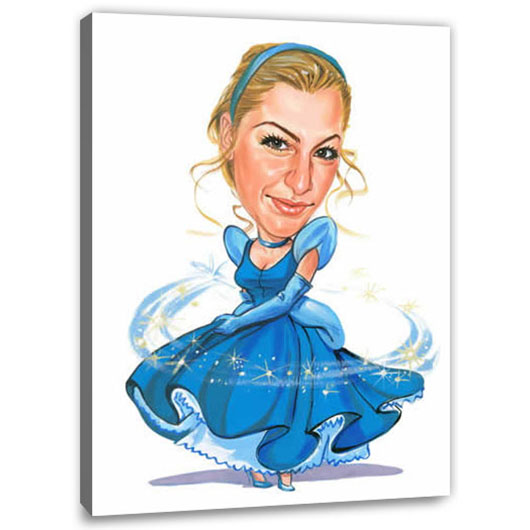 Bild von   erstellung karikatur blaue prijpg | Individuelle 🎁 persönliche 🎁 personalisierte Geschenke bedruckt ▪ bestickt ▪ graviert