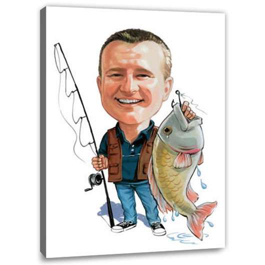 Bild von   erstellung karikatur dicker fijpg | Individuelle 🎁 persönliche 🎁 personalisierte Geschenke bedruckt ▪ bestickt ▪ graviert