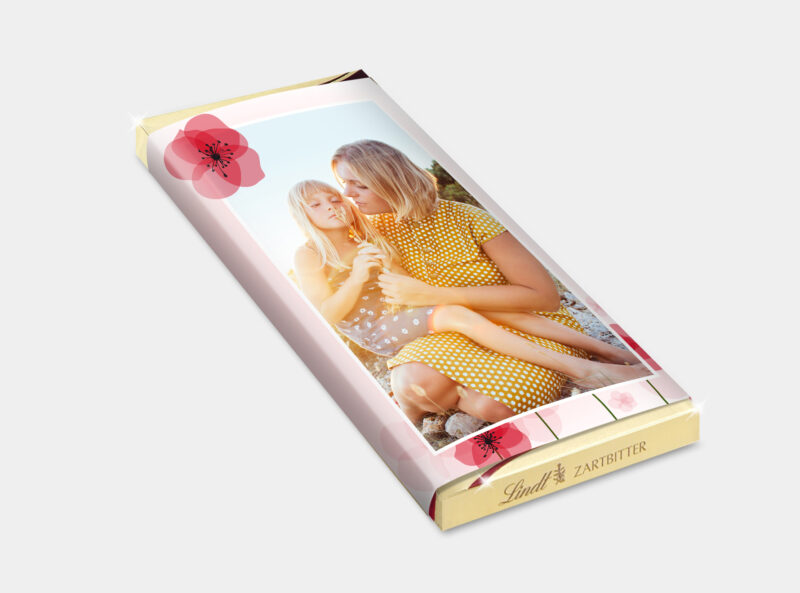 Bild von   lindt schokolade mit fotojpg | Individuelle 🎁 persönliche 🎁 personalisierte Geschenke bedruckt ▪ bestickt ▪ graviert