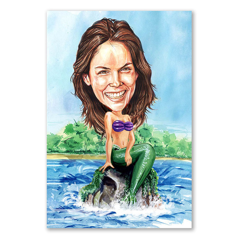 Bild von   erstellung karikatur geburtstajpg | Individuelle 🎁 persönliche 🎁 personalisierte Geschenke bedruckt ▪ bestickt ▪ graviert