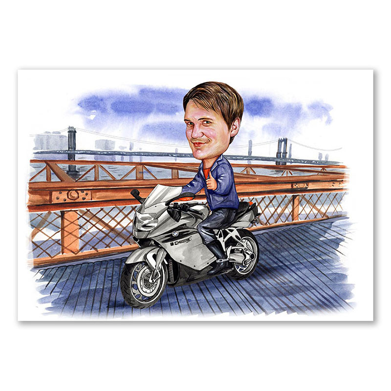 Bild von   erstellung karikatur drummerjpg | Individuelle 🎁 persönliche 🎁 personalisierte Geschenke bedruckt ▪ bestickt ▪ graviert