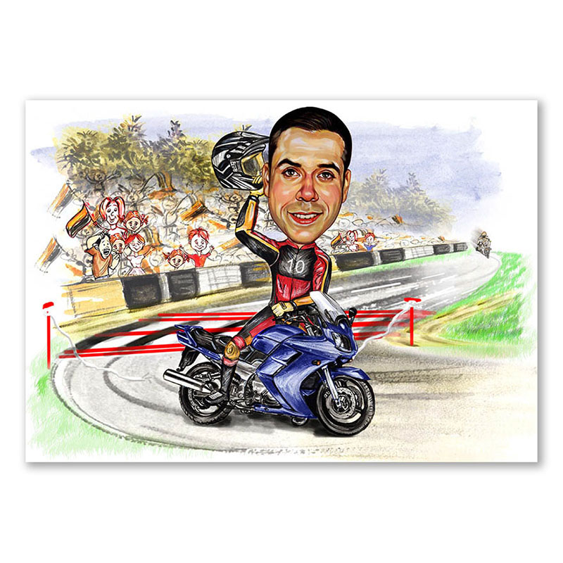Bild von   erstellung karikatur gelb schwjpg | Individuelle 🎁 persönliche 🎁 personalisierte Geschenke bedruckt ▪ bestickt ▪ graviert