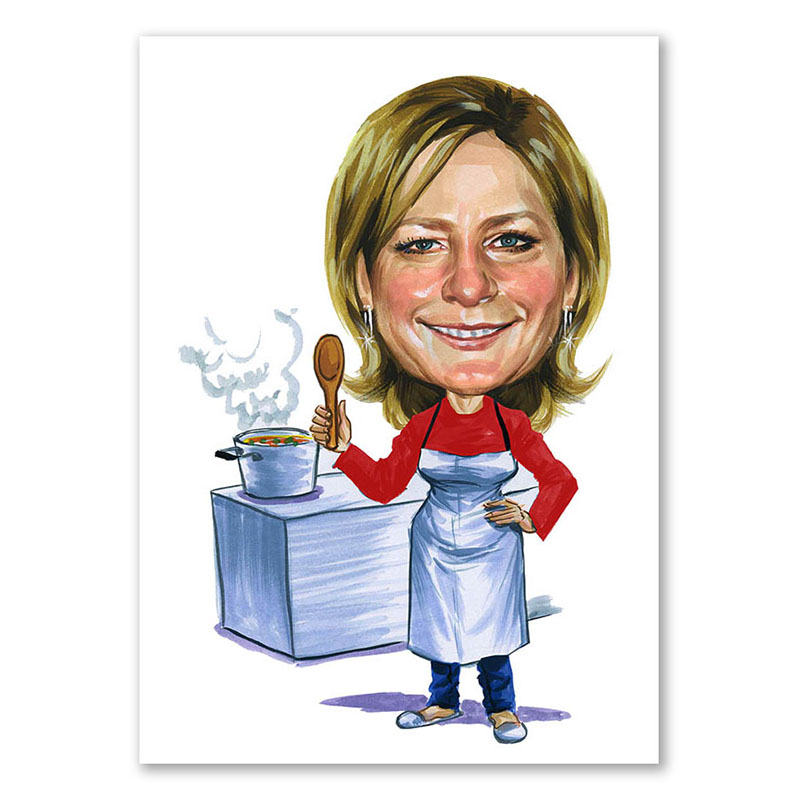 Bild von   erstellung karikatur leckereiejpg | Individuelle 🎁 persönliche 🎁 personalisierte Geschenke bedruckt ▪ bestickt ▪ graviert