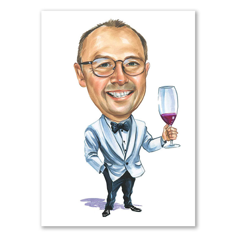 Bild von   erstellung karikatur mann mitjpg | Individuelle 🎁 persönliche 🎁 personalisierte Geschenke bedruckt ▪ bestickt ▪ graviert