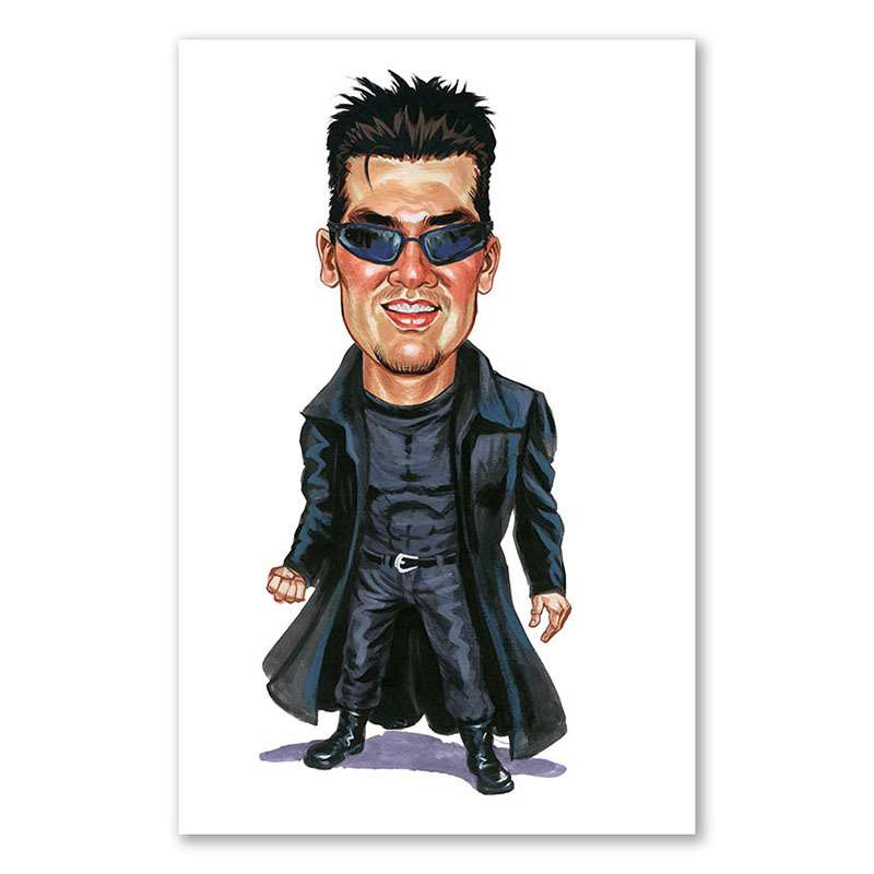 Bild von   erstellung karikatur mann mitjpg | Individuelle 🎁 persönliche 🎁 personalisierte Geschenke bedruckt ▪ bestickt ▪ graviert