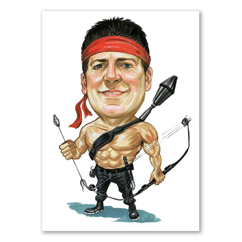 Bild von   erstellung karikatur mann o mejpg | Individuelle 🎁 persönliche 🎁 personalisierte Geschenke bedruckt ▪ bestickt ▪ graviert