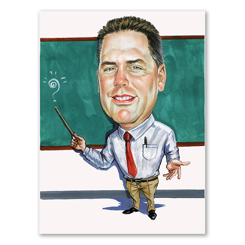 Bild von   erstellung karikatur lehrer mijpg | Individuelle 🎁 persönliche 🎁 personalisierte Geschenke bedruckt ▪ bestickt ▪ graviert
