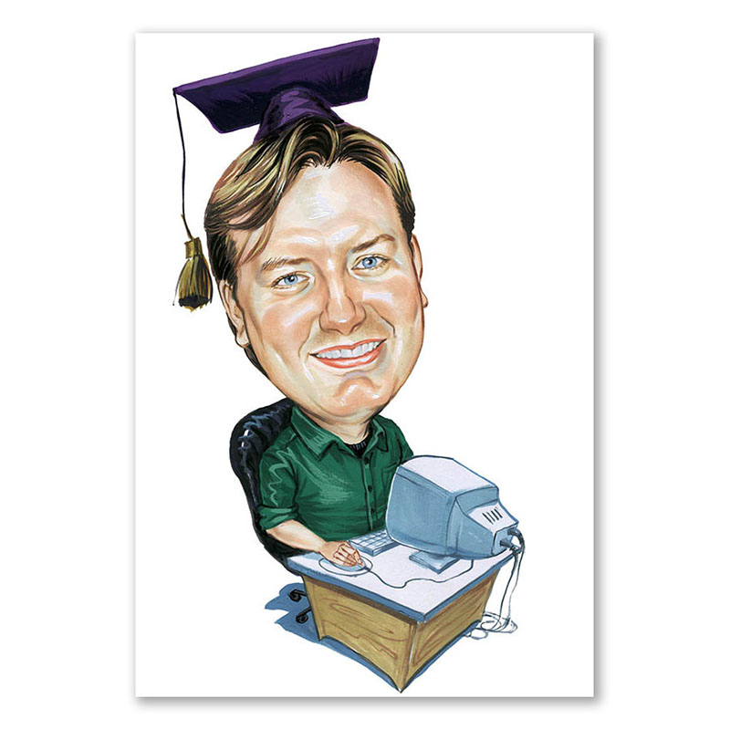 Bild von   erstellung karikatur mann am sjpg | Individuelle 🎁 persönliche 🎁 personalisierte Geschenke bedruckt ▪ bestickt ▪ graviert