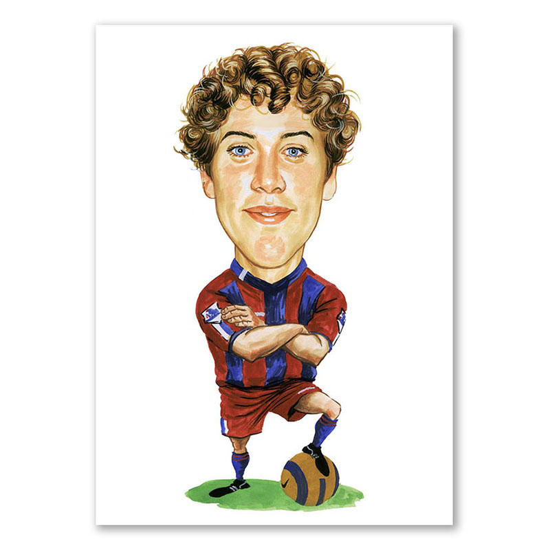 Bild von   erstellung karikatur fussballejpg | Individuelle 🎁 persönliche 🎁 personalisierte Geschenke bedruckt ▪ bestickt ▪ graviert