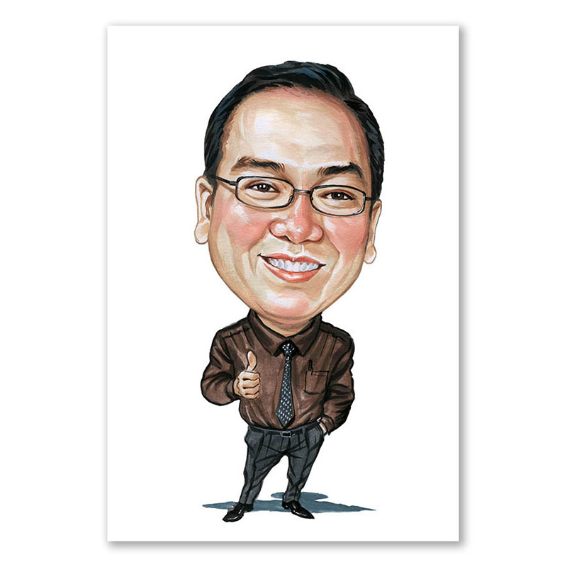 Bild von   erstellung karikatur erfolgspojpg | Individuelle 🎁 persönliche 🎁 personalisierte Geschenke bedruckt ▪ bestickt ▪ graviert