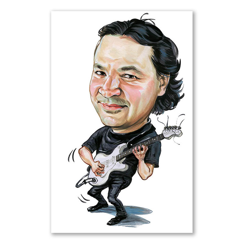 Bild von   erstellung karikatur soundy hjpg | Individuelle 🎁 persönliche 🎁 personalisierte Geschenke bedruckt ▪ bestickt ▪ graviert