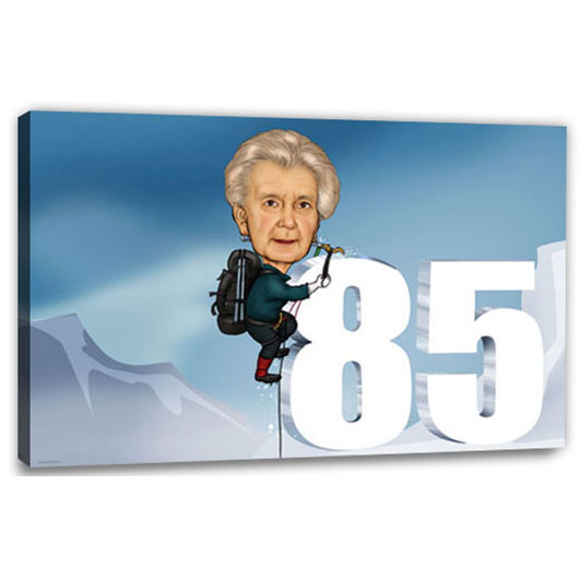 Bild von   erstellung karikatur  geburtjpg | Individuelle 🎁 persönliche 🎁 personalisierte Geschenke bedruckt ▪ bestickt ▪ graviert