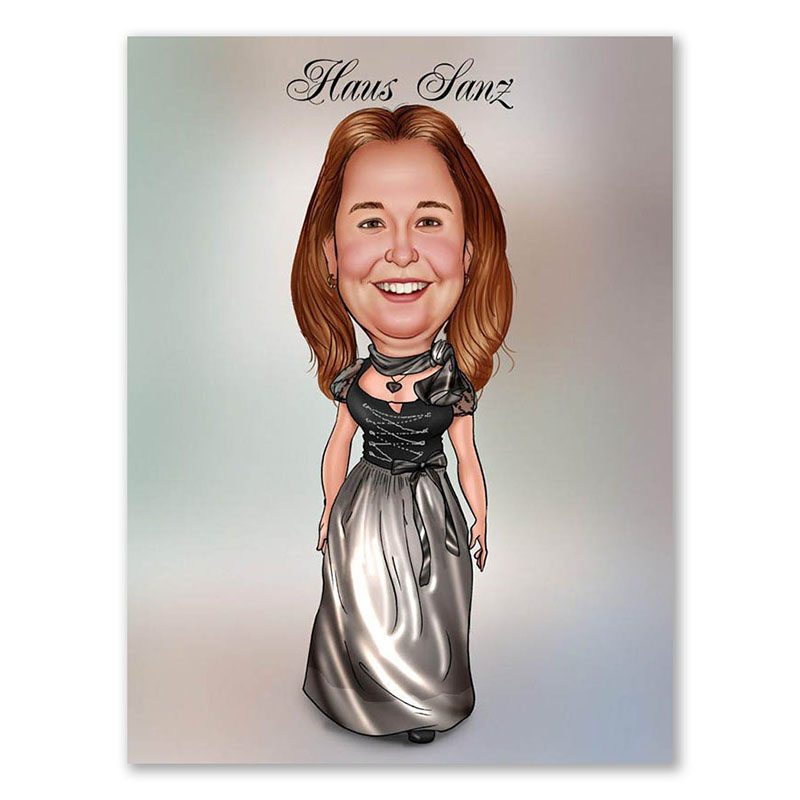 Bild von   erstellung karikatur edle luxujpg | Individuelle 🎁 persönliche 🎁 personalisierte Geschenke bedruckt ▪ bestickt ▪ graviert