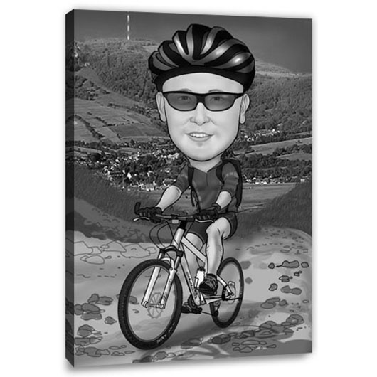 Bild von   erstellung karikatur sportlichjpg | Individuelle 🎁 persönliche 🎁 personalisierte Geschenke bedruckt ▪ bestickt ▪ graviert