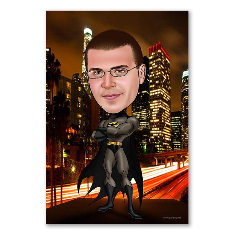 Bild von   erstellung karikatur new yorkjpg | Individuelle 🎁 persönliche 🎁 personalisierte Geschenke bedruckt ▪ bestickt ▪ graviert