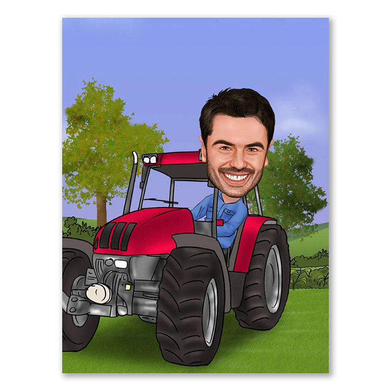Bild von   erstellung karikatur mann im tjpg | Individuelle 🎁 persönliche 🎁 personalisierte Geschenke bedruckt ▪ bestickt ▪ graviert