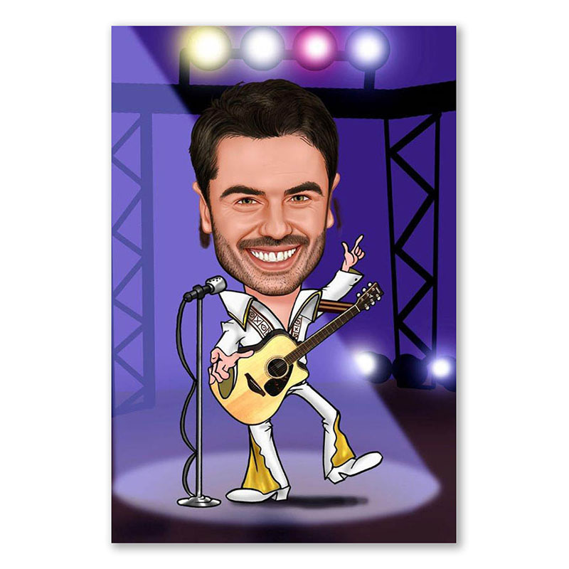 Bild von   erstellung karikatur showact ljpg | Individuelle 🎁 persönliche 🎁 personalisierte Geschenke bedruckt ▪ bestickt ▪ graviert