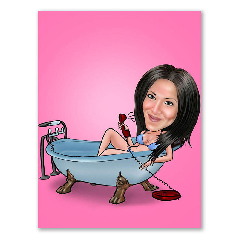 Bild von   erstellung karikatur ruf michjpg | Individuelle 🎁 persönliche 🎁 personalisierte Geschenke bedruckt ▪ bestickt ▪ graviert