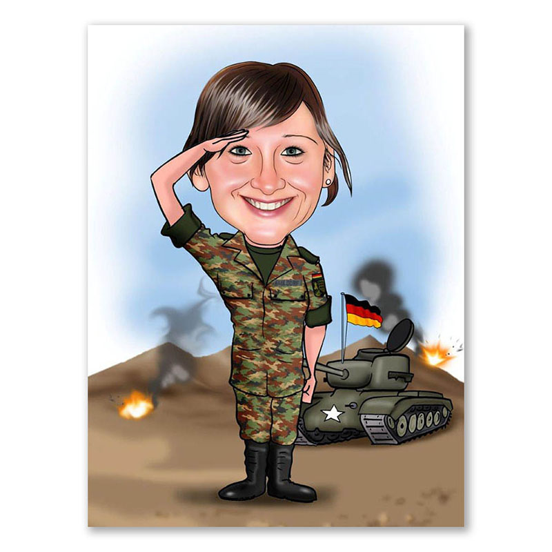 Bild von   erstellung karikatur ahoi cajpg | Individuelle 🎁 persönliche 🎁 personalisierte Geschenke bedruckt ▪ bestickt ▪ graviert