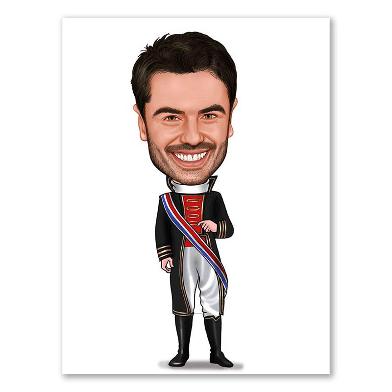 Bild von   erstellung karikatur historiscjpg | Individuelle 🎁 persönliche 🎁 personalisierte Geschenke bedruckt ▪ bestickt ▪ graviert