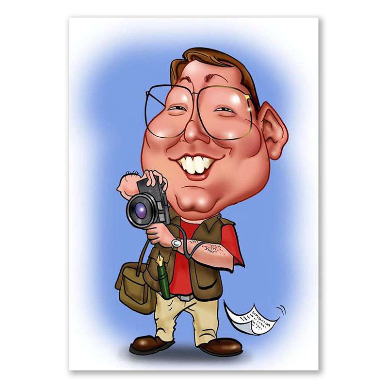 Bild von   erstellung karikatur fotografjpg | Individuelle 🎁 persönliche 🎁 personalisierte Geschenke bedruckt ▪ bestickt ▪ graviert