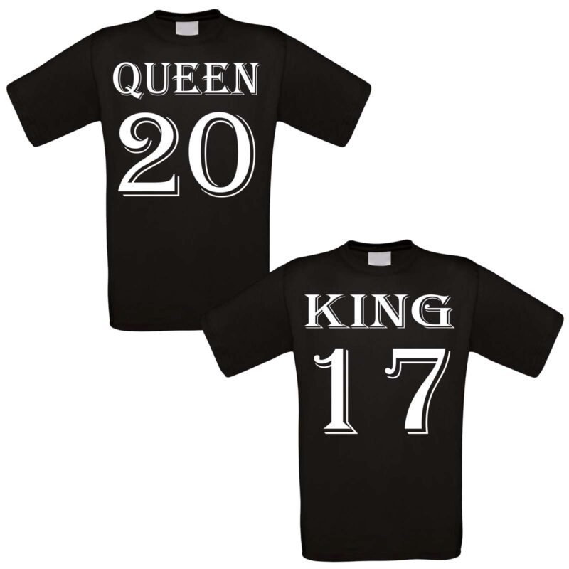 Bild von   partnershirt schwarz er setjpg | Individuelle 🎁 persönliche 🎁 personalisierte Geschenke bedruckt ▪ bestickt ▪ graviert