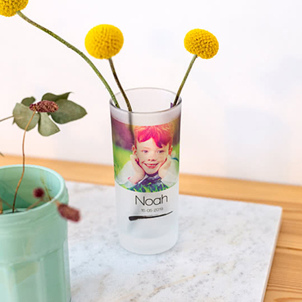 Bild von   mini vasejpg | Individuelle 🎁 persönliche 🎁 personalisierte Geschenke bedruckt ▪ bestickt ▪ graviert